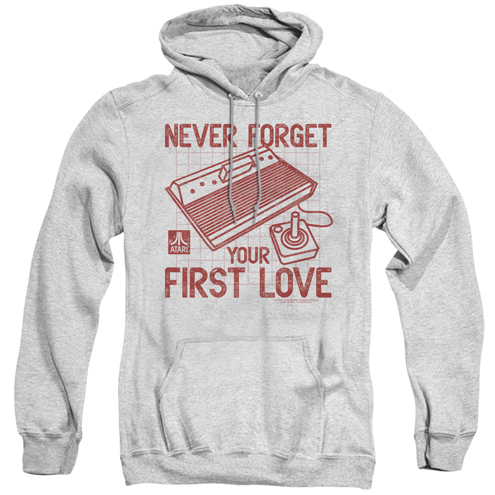Atari/first Love-adult Pull-over Hoodie-athletic Heather