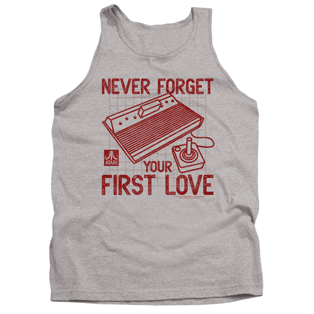 Atari/first Love-adult Tank-athletic Heather