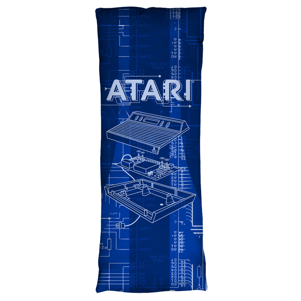 ATARI-INSIDE OUT - MICROFIBER BODY PILLOW - 18x54