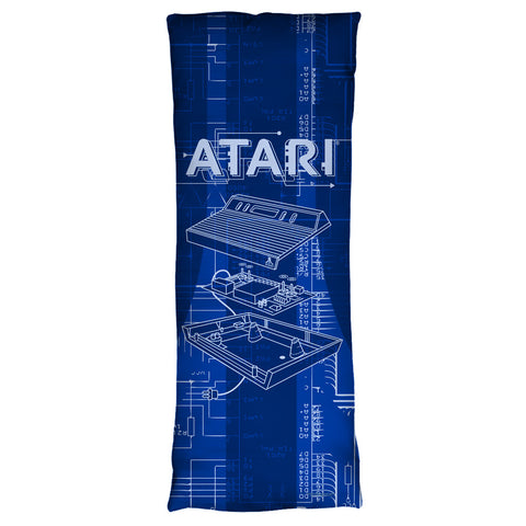 ATARI-INSIDE OUT - MICROFIBER BODY PILLOW - 18x54
