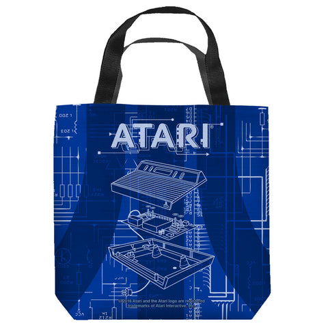 ATARI-INSIDE OUT - TOTE BAG - 16x16