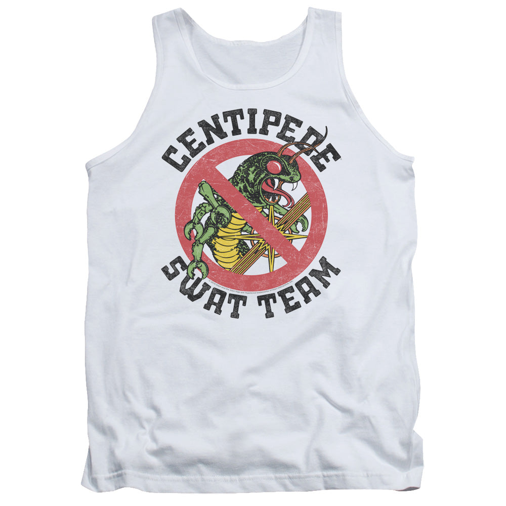 Atari/swat Team-adult Tank-white