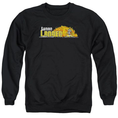 Atari/lunar Marquee-adult Crewneck Sweatshirt-black