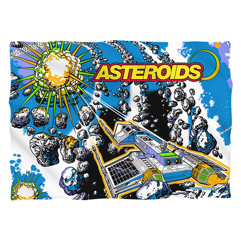 Atari/blast (front/back Print)-pillow Case-white