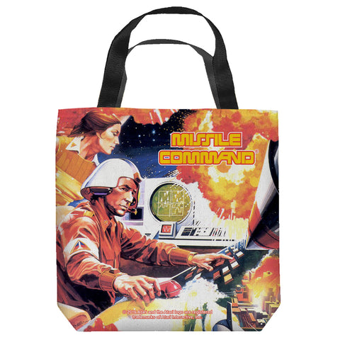 ATARI-MISSILE COMMAND - TOTE BAG - 16x16