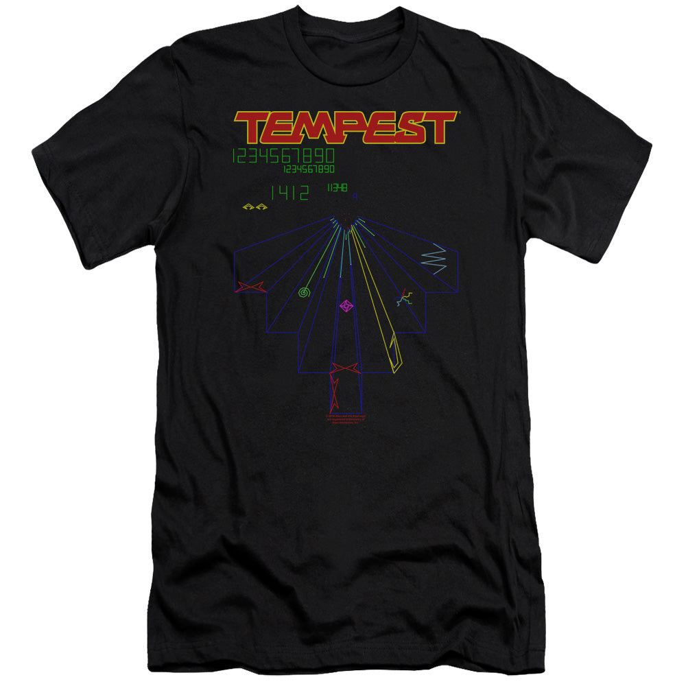 Atari/tempest Screen-premuim Canvas Adult Slim Fit 30/1-black