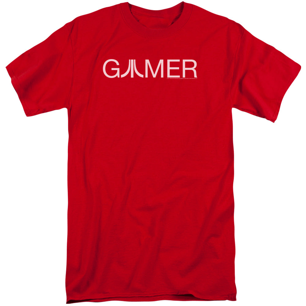 Atari/gamer-s/s Adult Tall 18/1-red