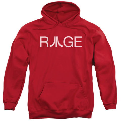 Atari/rage-adult Pull-over Hoodie-red