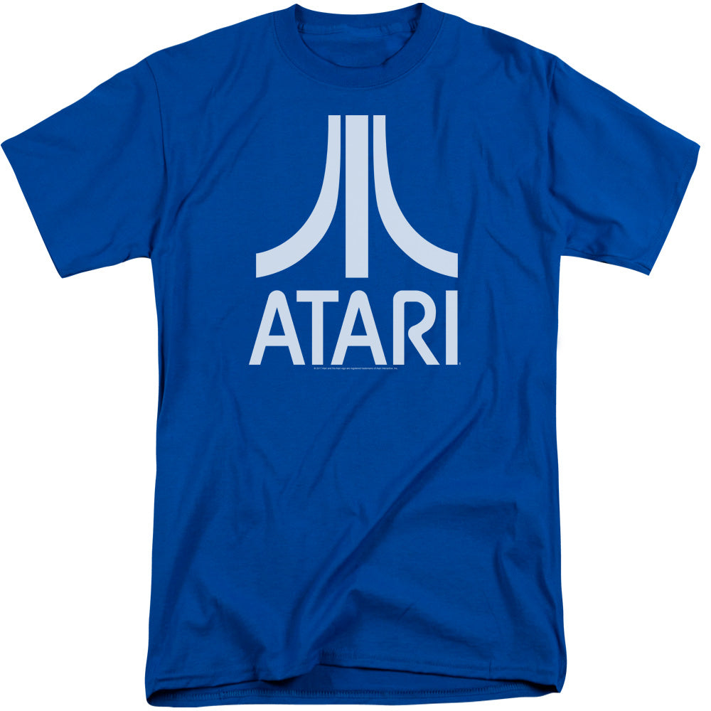 Atari/atari Logo-s/s Adult Tall 18/1-royal Blue