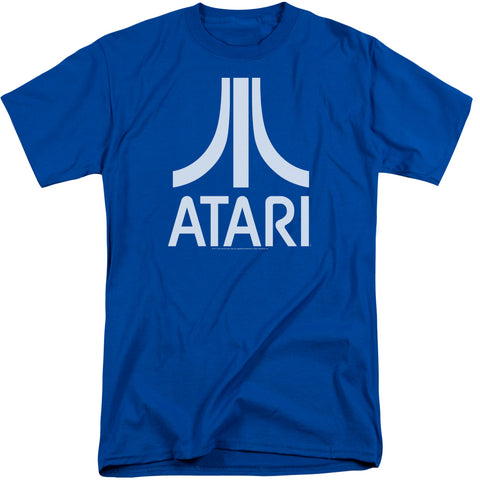 Atari/atari Logo-s/s Adult Tall 18/1-royal Blue