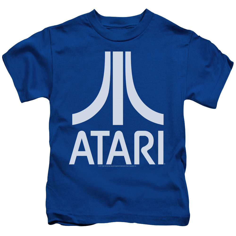 Atari/atari Logo-s/s Juvenile 18/1-royal Blue
