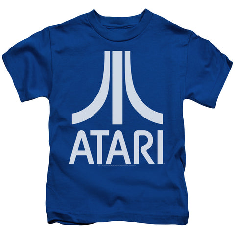 Atari/atari Logo-s/s Juvenile 18/1-royal Blue