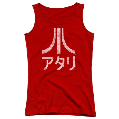 Atari/rough Kanji-juniors Tank Top  -red