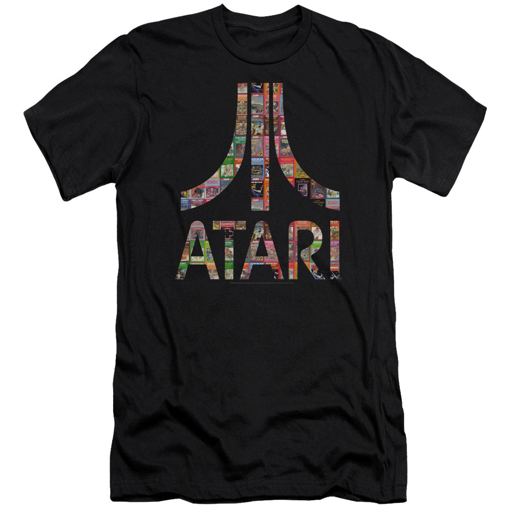 Atari/box Art-hbo S/s Adult 30/1-black