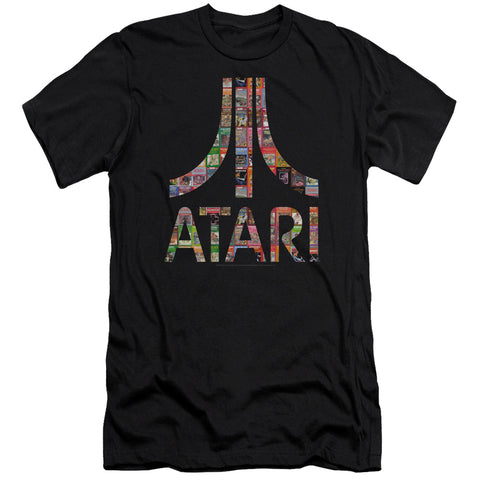 Atari/box Art-hbo S/s Adult 30/1-black