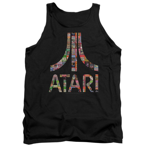Atari/box Art-adult Tank-black