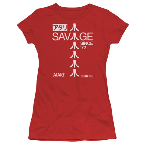 Atari/savage 72-s/s Junior Sheer-red