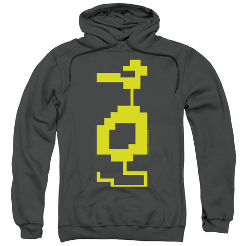 Atari/dragon-adult Pull-over Hoodie-charcoal