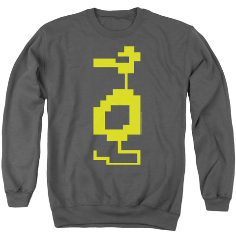 Atari/dragon-adult Crewneck Sweatshirt-charcoal