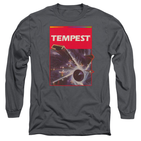 Atari/tempest Box Art-l/s Adult 18/1-charcoal