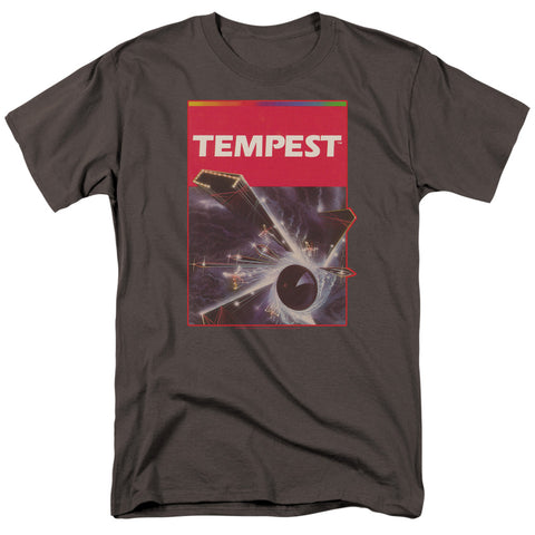 Atari/tempest Box Art-s/s Adult 18/1-charcoal