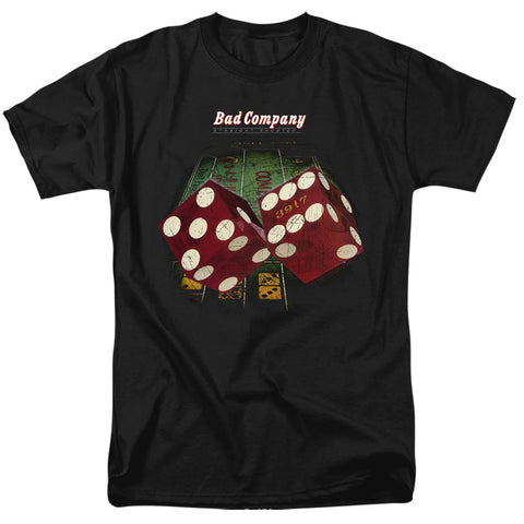Bad Company/straight Shooter-s/s Adult 18/1-black