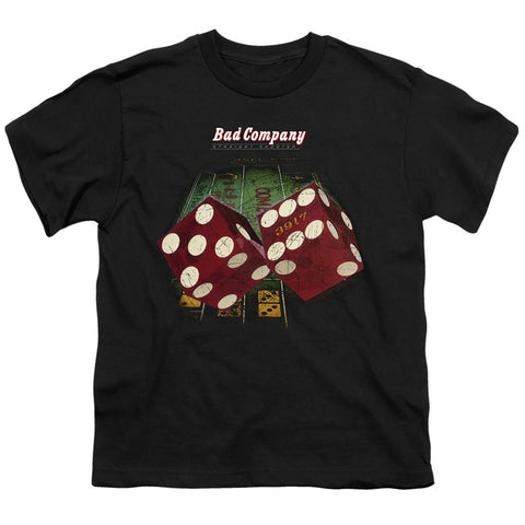 Bad Company/straight Shooter-s/s Youth 18/1-black