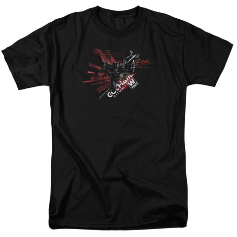 Batman Arkham Knight/ak Tech-s/s Adult 18/1-black