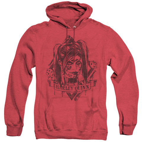 Batman Arkham Knight/diamond-adult Heather Hoodie-red