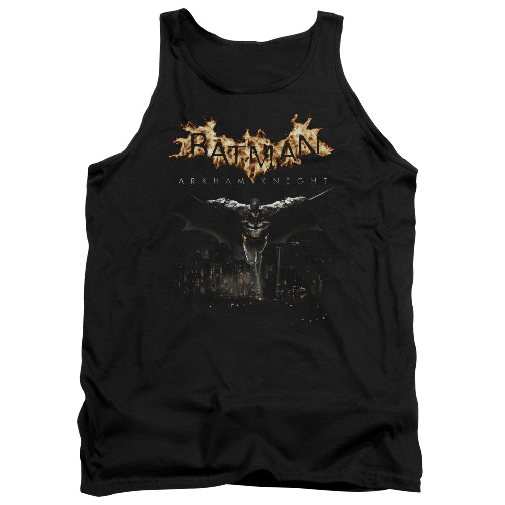 Batman Arkham Knight/city Watch-adult Tank-black