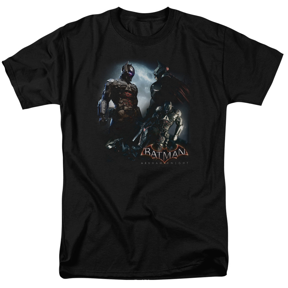 Batman Arkham Knight/face Off-s/s Adult 18/1-black
