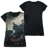 Junior Cap Sleeve 100% Poly Black Back