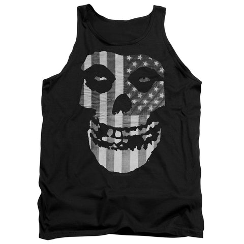Misfits/fiend Flag-adult Tank-black
