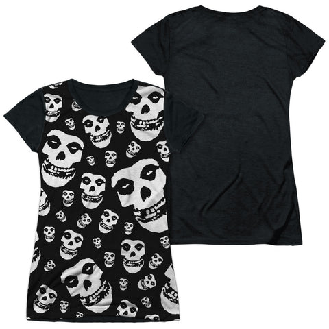 Junior Cap Sleeve 100% Poly Black Back