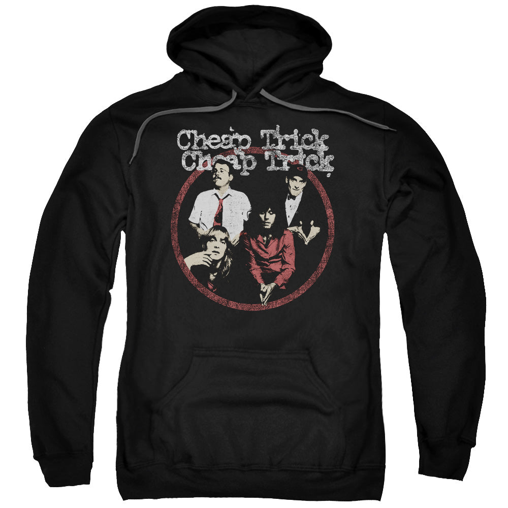 Cheap Trick/cheap Trick-adult Pull-over Hoodie-black
