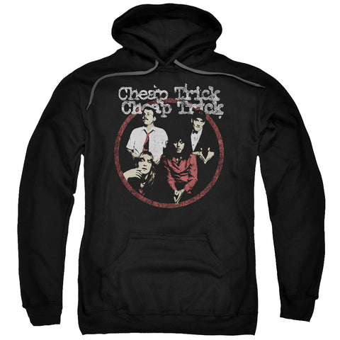 Cheap Trick/cheap Trick-adult Pull-over Hoodie-black