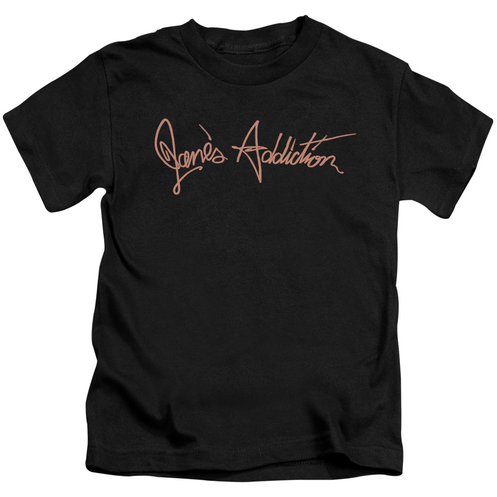 Janes Addiction/script Logo-s/s Juvenile 18/1-black
