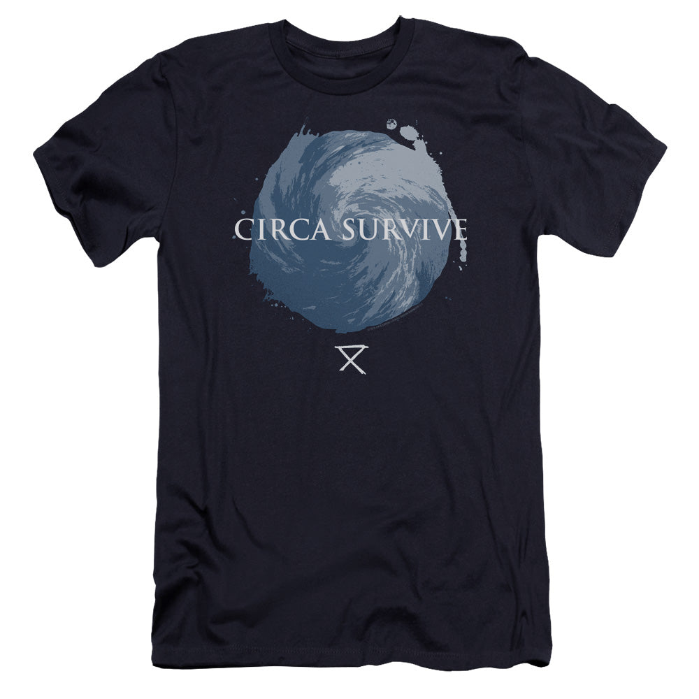 Circa Survive/storm-premuim Canvas Adult Slim Fit 30/1-navy