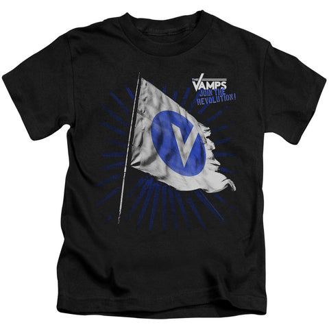 The Vamps/flag-s/s Juvenile 18/1-black