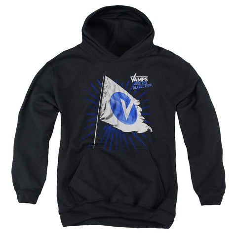 The Vamps/flag-youth Pull-over Hoodie-black