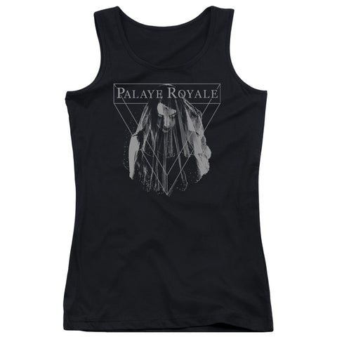 Palaye Royale/veil-juniors Tank Top  -black