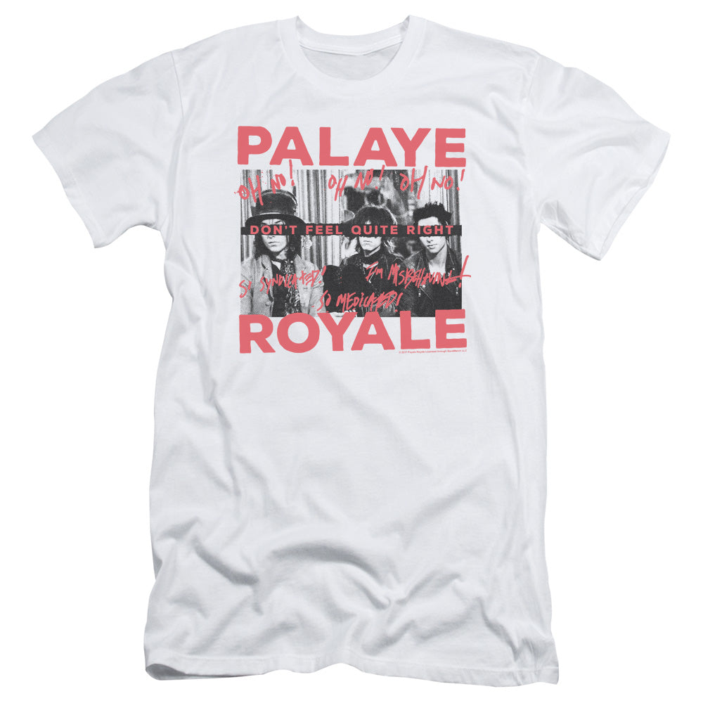 Palaye Royale/oh No-s/s Adult 30/1-white
