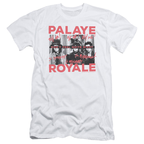 Palaye Royale/oh No-s/s Adult 30/1-white