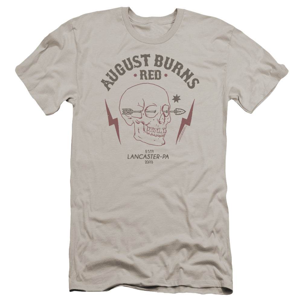 August Burns Red/arrow Skull-hbo S/s Adult 30/1-silver