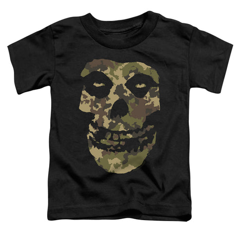Misfits/camo Skull-s/s Toddler Tee-black
