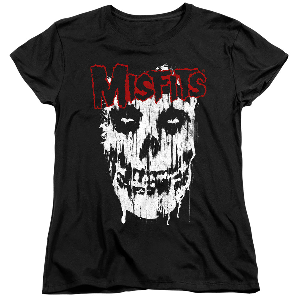 Misfits/splatter-s/s Women's Tee-black