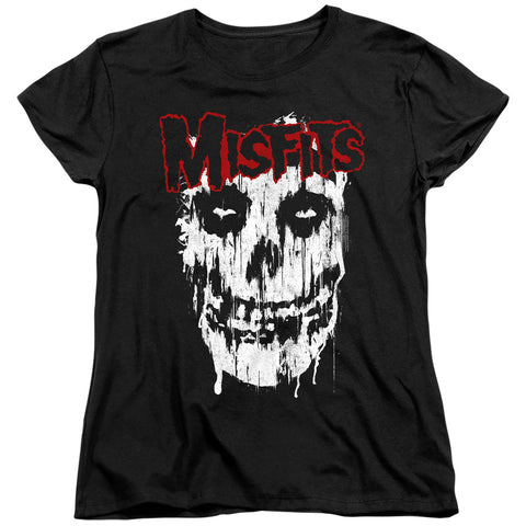 Misfits/splatter-s/s Women's Tee-black