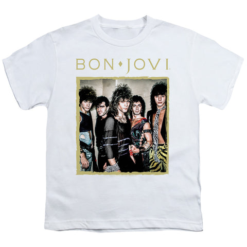 Bon Jovi/framed-s/s Youth 18/1-white