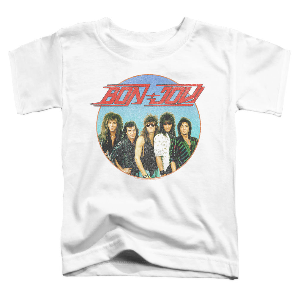 Bon Jovi/bon Sphere-s/s Toddler Tee-white