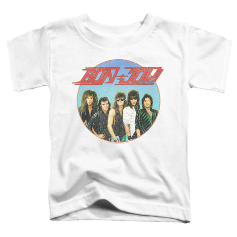 Bon Jovi/bon Sphere-s/s Toddler Tee-white